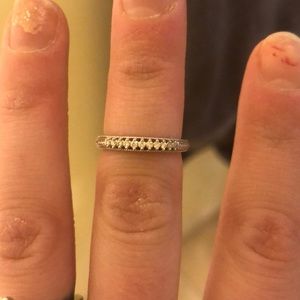 Zales white gold wedding ring